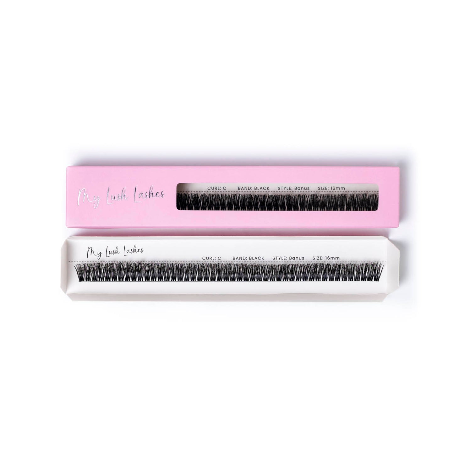 C Curl Black Ribbon lash - Banus Style