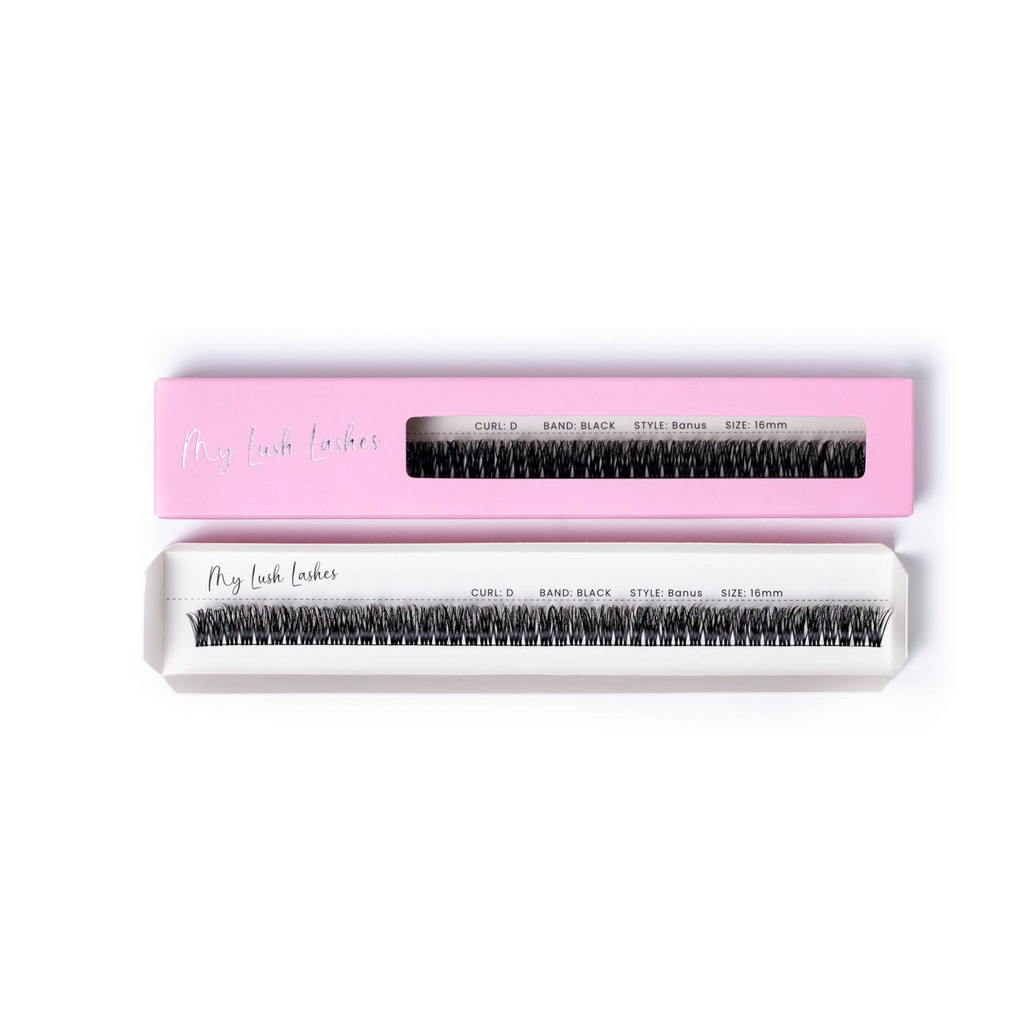 D Curl Black Ribbon Lash - Banus Style
