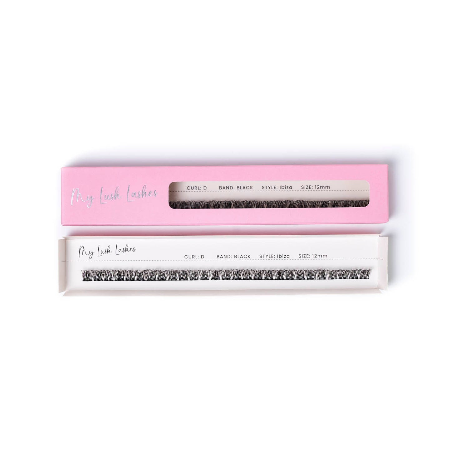 D Curl Black Ribbon Lash - Ibiza Style