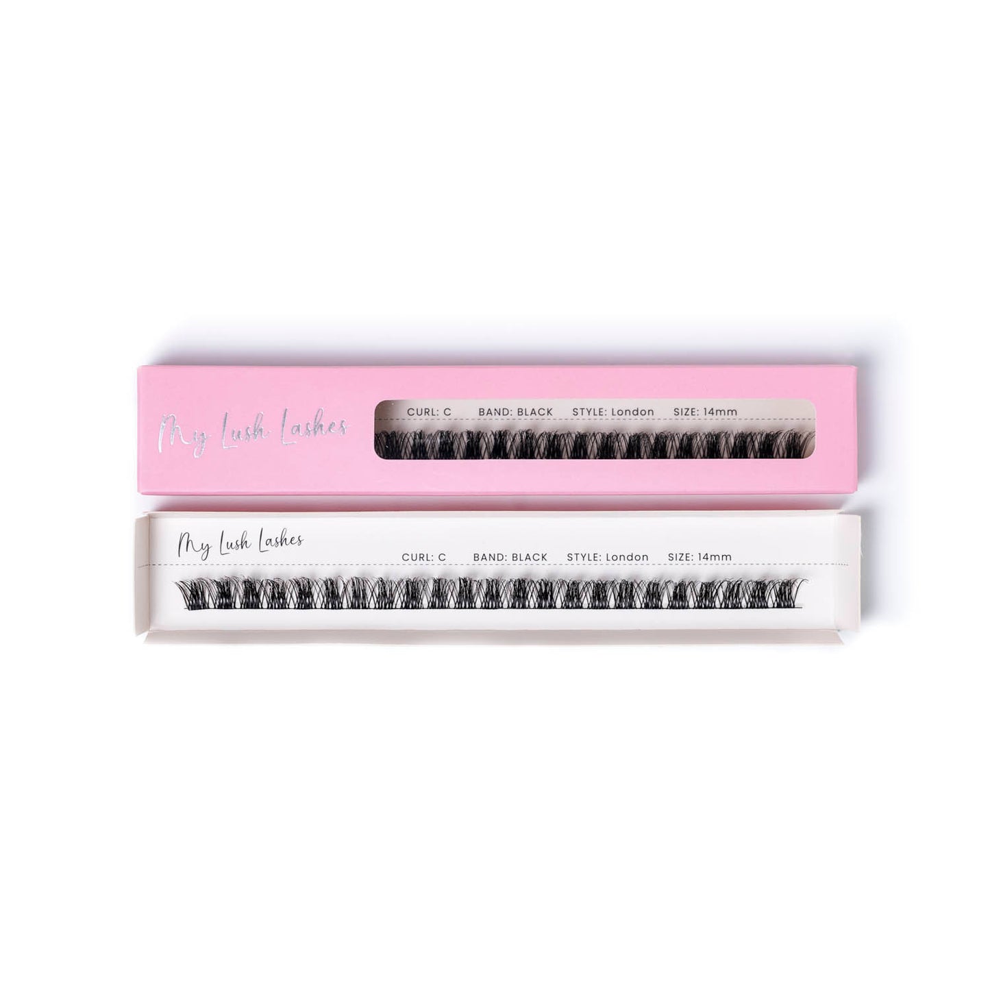 C Curl Black Ribbon Lash - London Style