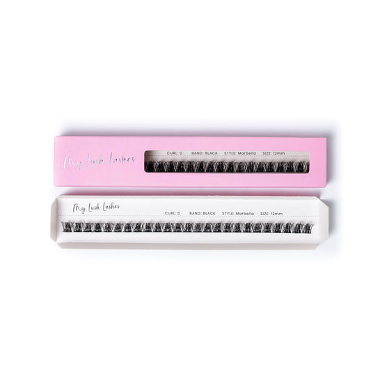 D Curl Black Ribbon Lash - Marbella Style
