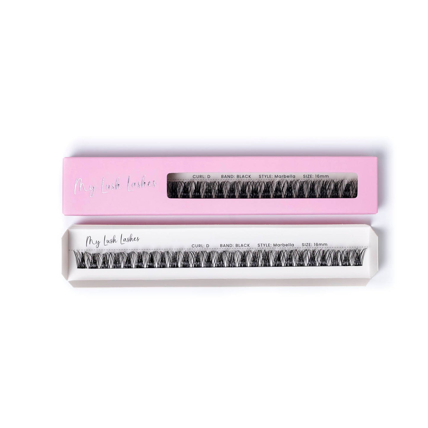 D Curl Black Ribbon Lash - Marbella Style