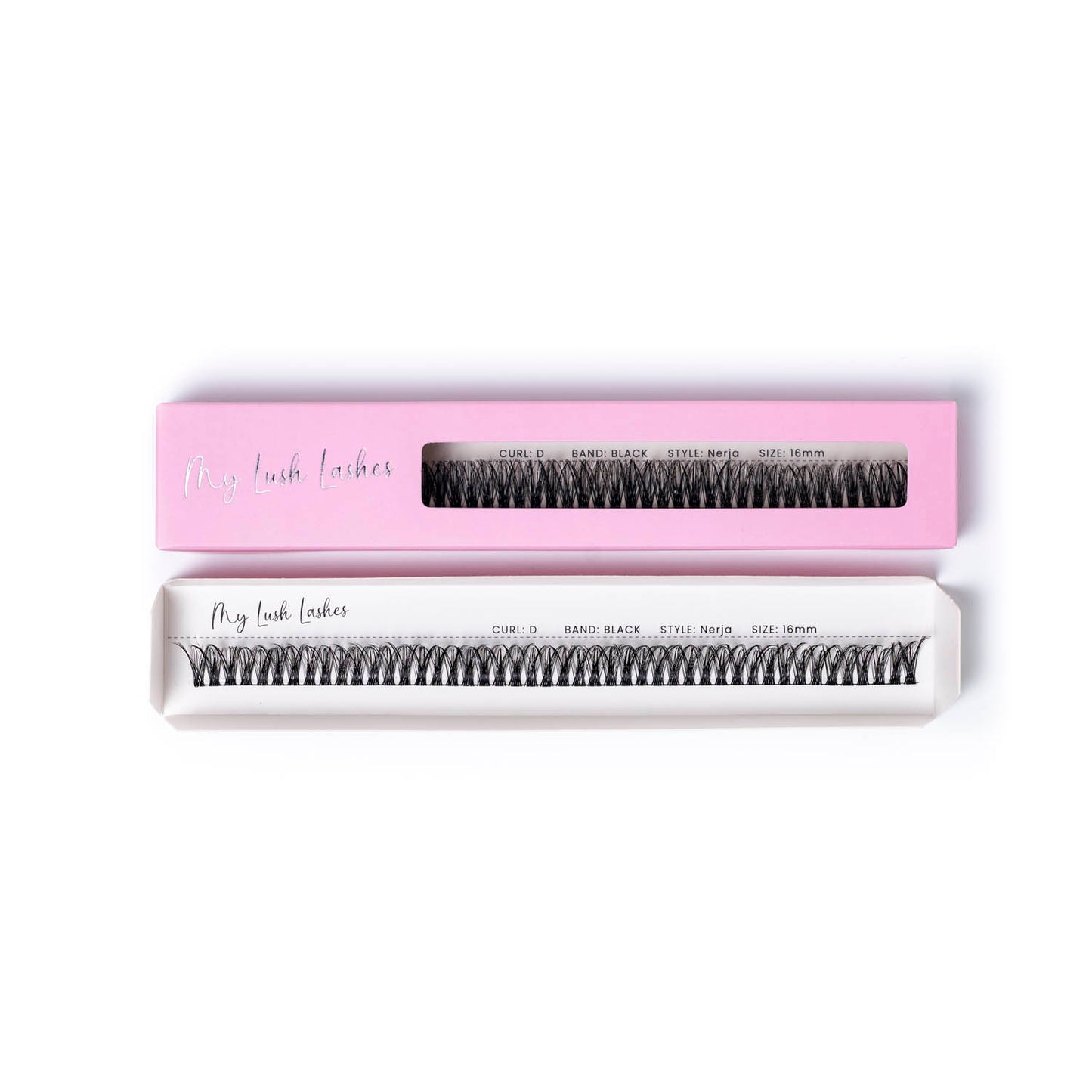 D Curl Black Ribbon Lash - Nerja Style