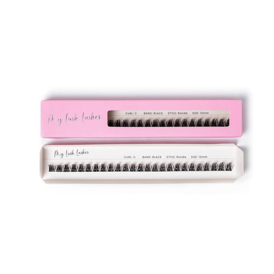 C Curl Black Ribbon Lash - Rhonda Style