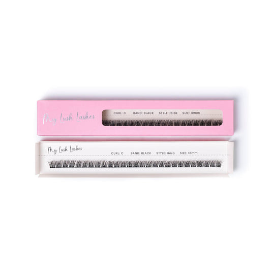 C Curl Black Ribbon Lash - Ibiza Style