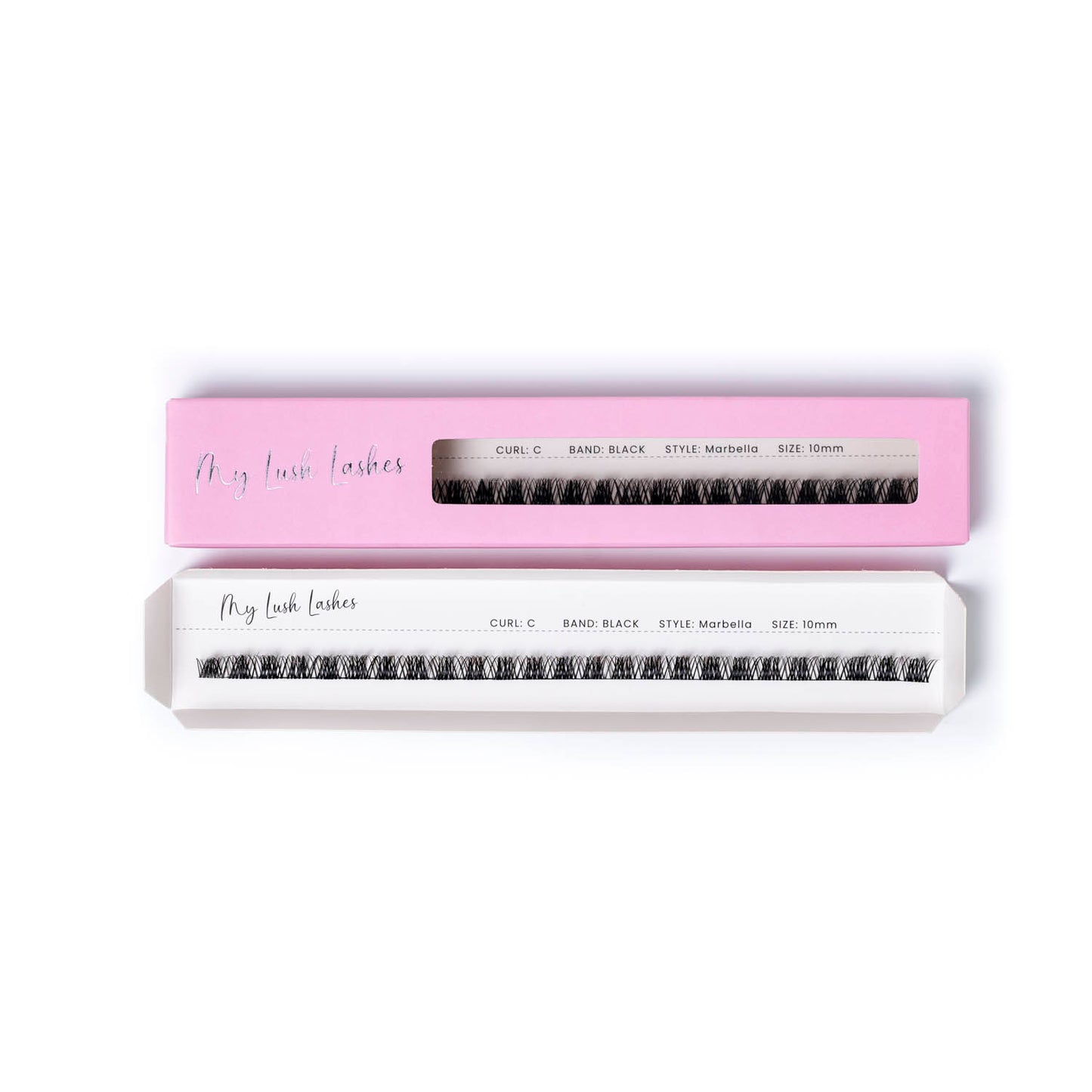 C Curl Black Ribbon Lash - Marbella Style