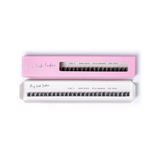 C Curl Black Ribbon Lash - Marbella Style