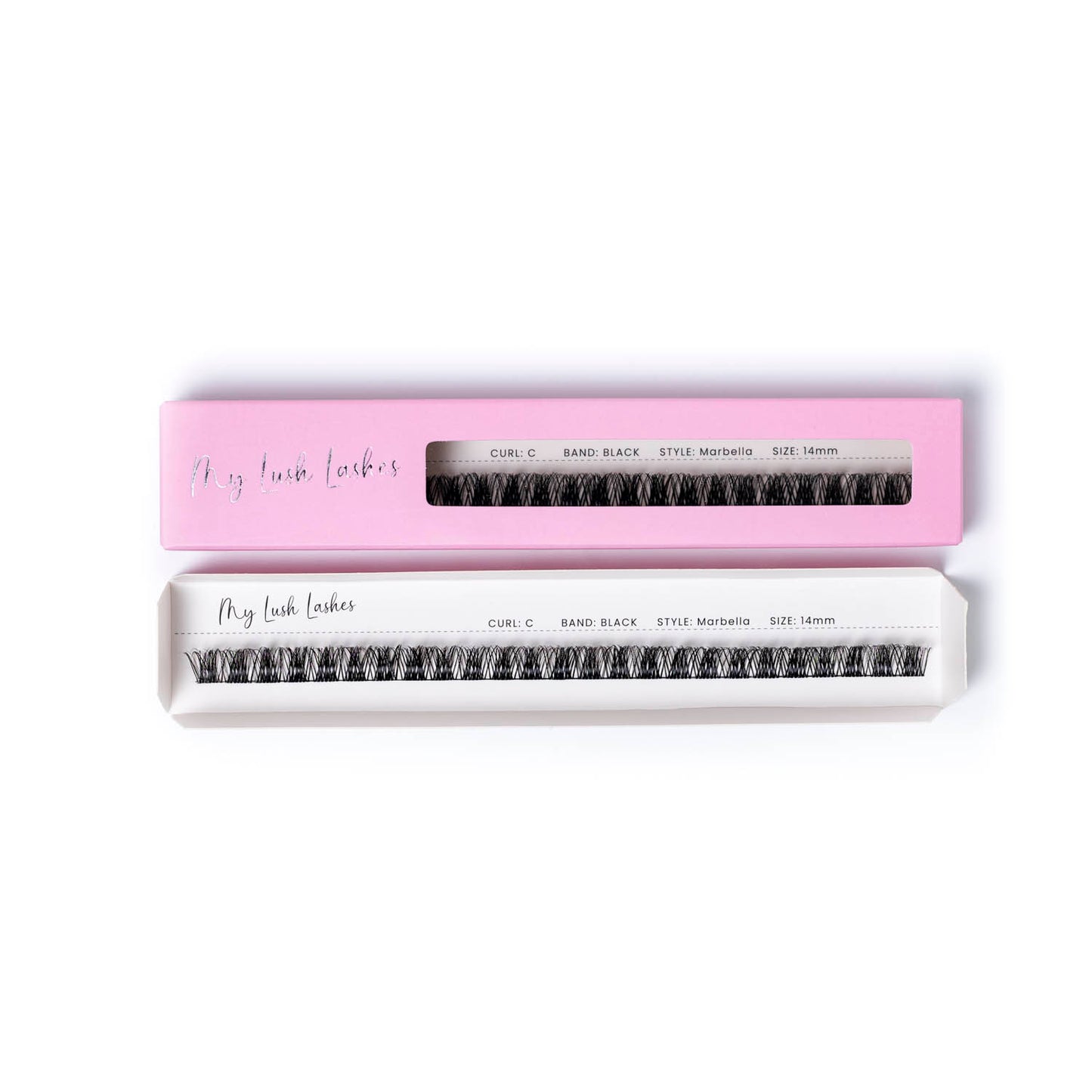 C Curl Black Ribbon Lash - Marbella Style