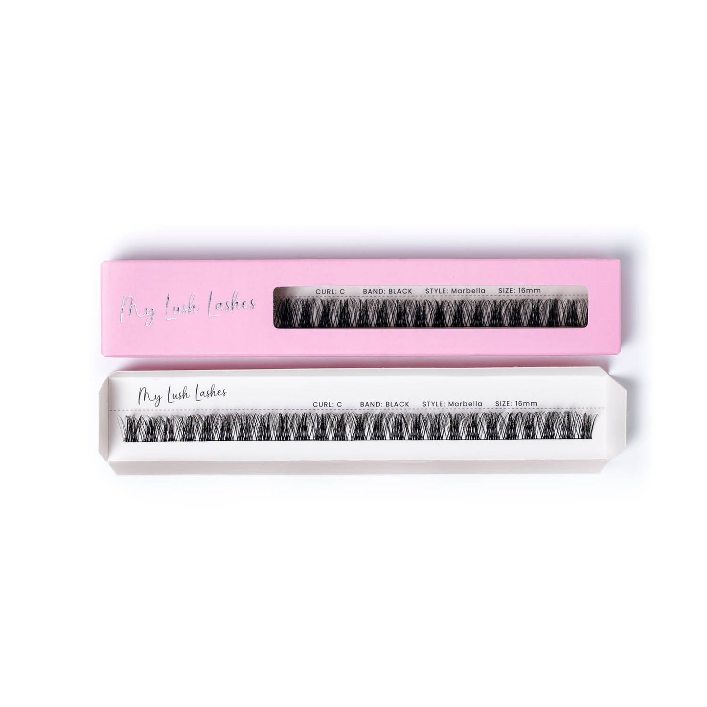 C Curl Black Ribbon Lash - Marbella Style