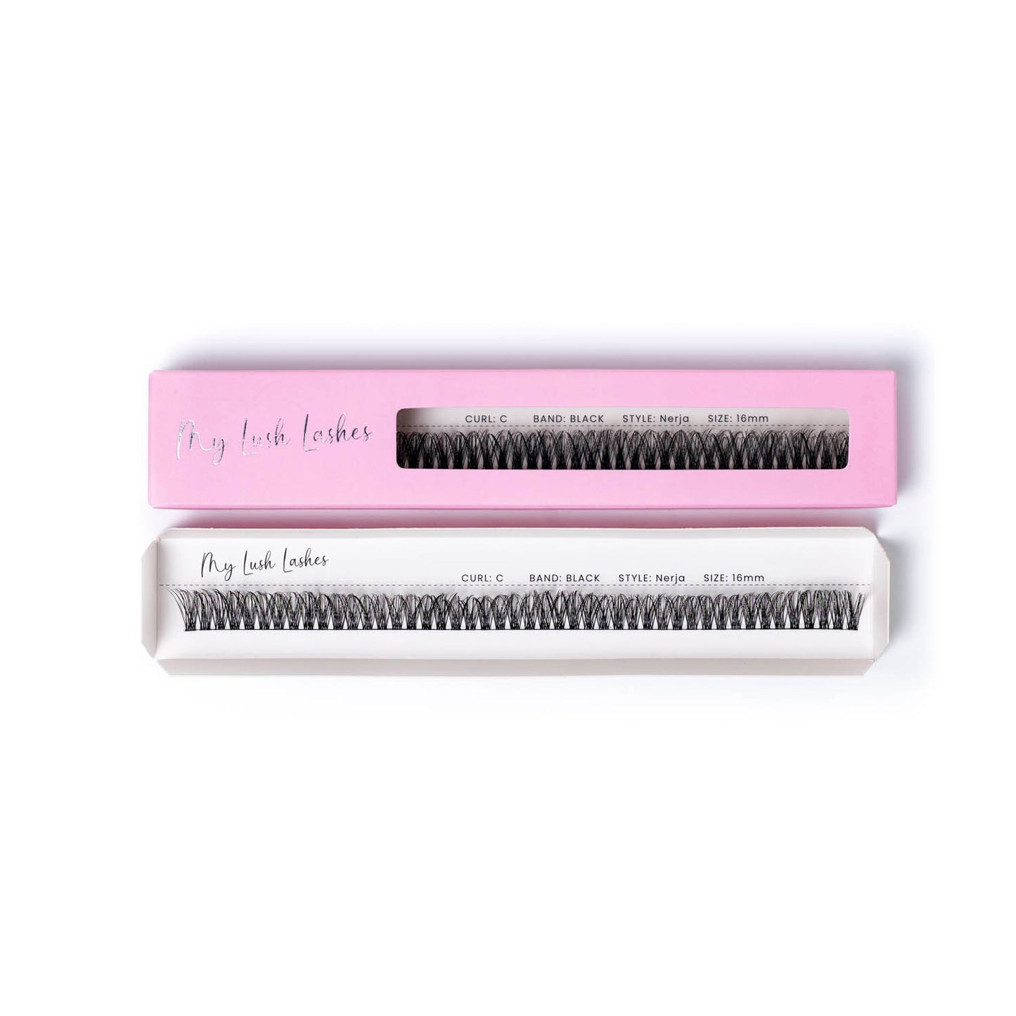 C Curl Black Ribbon Lash - Nerja Style