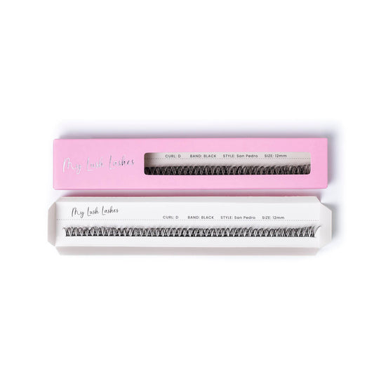 D Curl Black Ribbon Lash - San Pedro Style